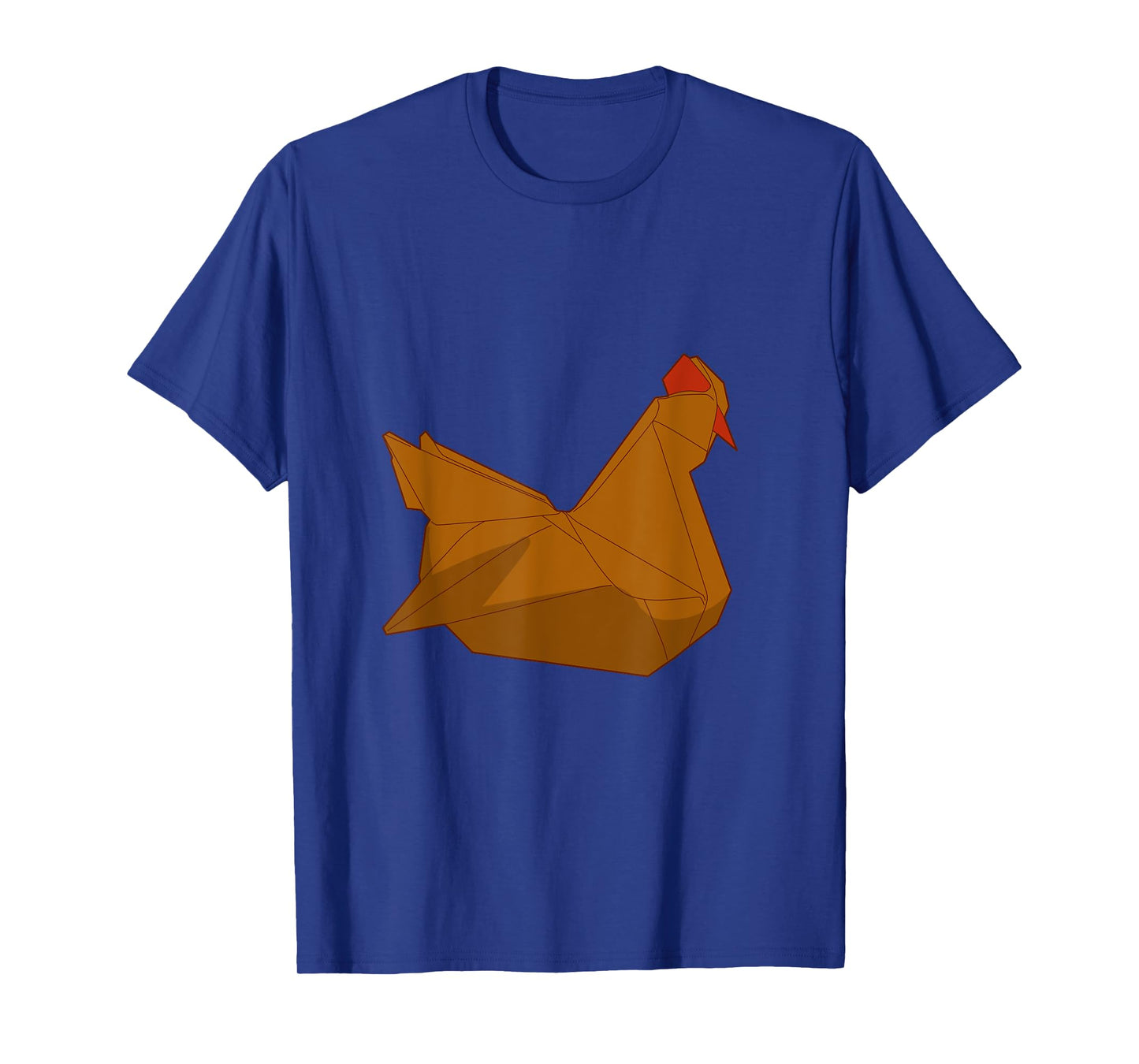 Origami Paper Geometric Chicken T-Shirt