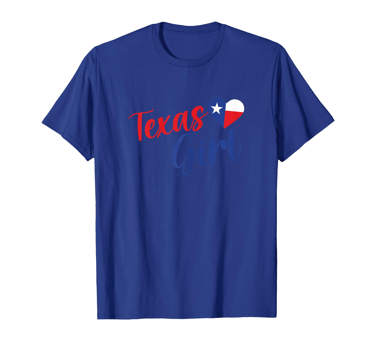 Texas Pride Cute Womens Home State Texas Girl T-Shirt