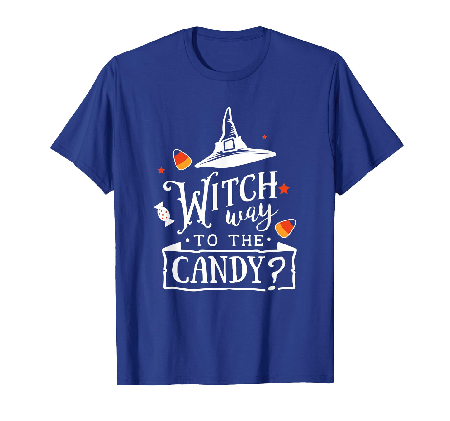 Witch Way To The Candy Halloween T-Shirt