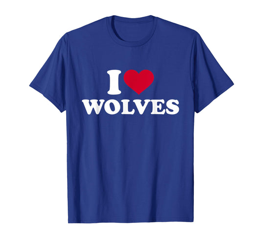 I love wolves T-Shirt