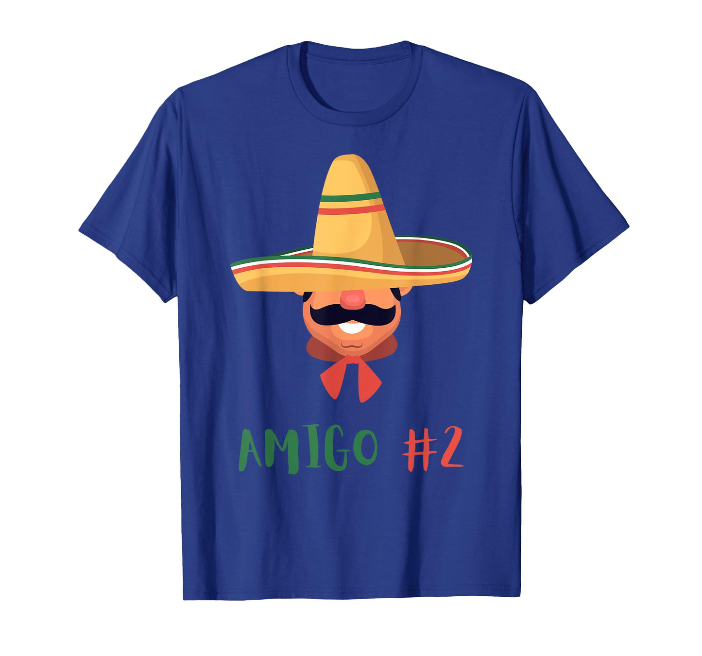 Funny Mexican Amigo #2 Group Matching DIY Halloween Costume T-Shirt