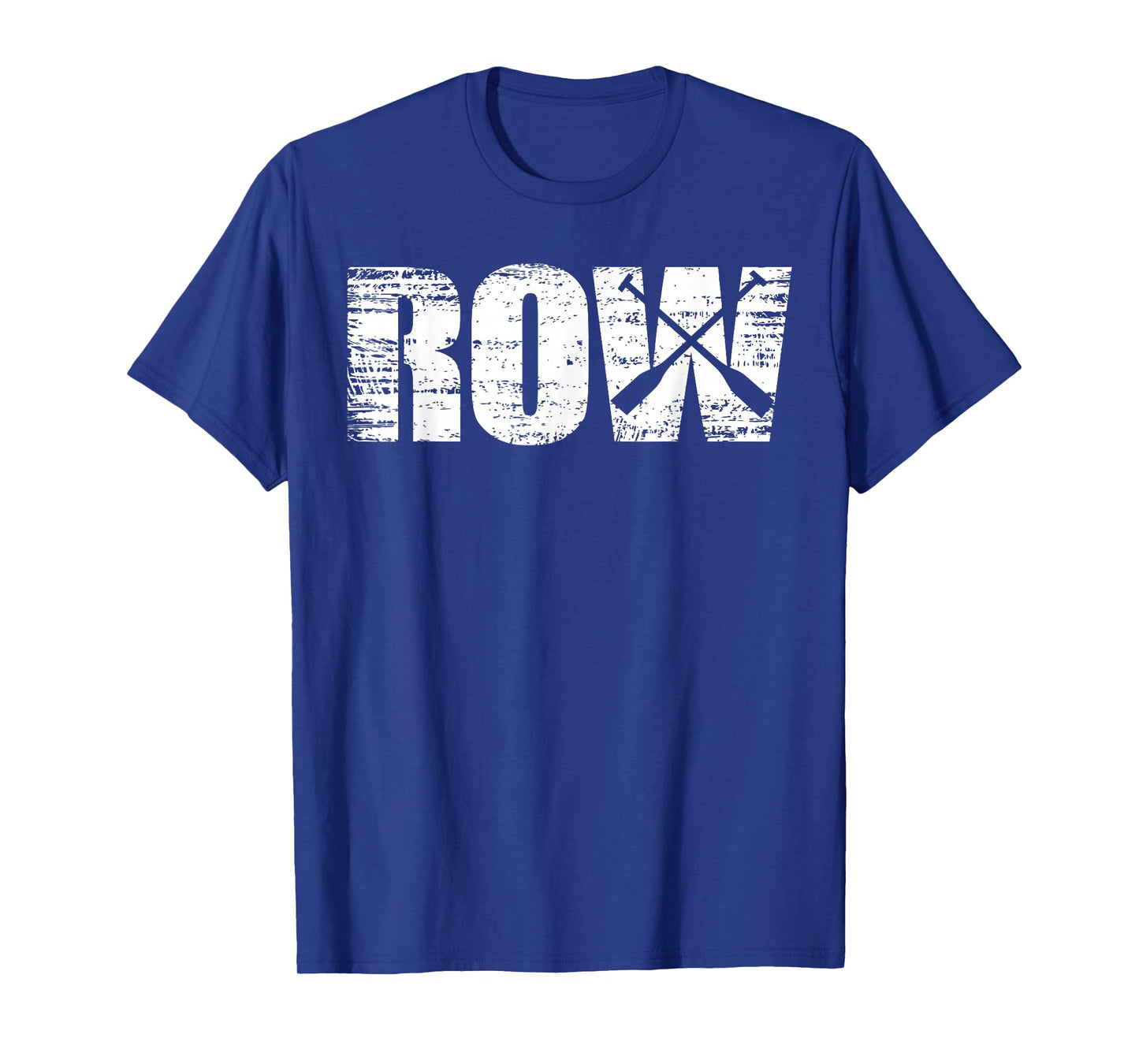 Row - Distressed Look Rowing for Rowers T-Shirt