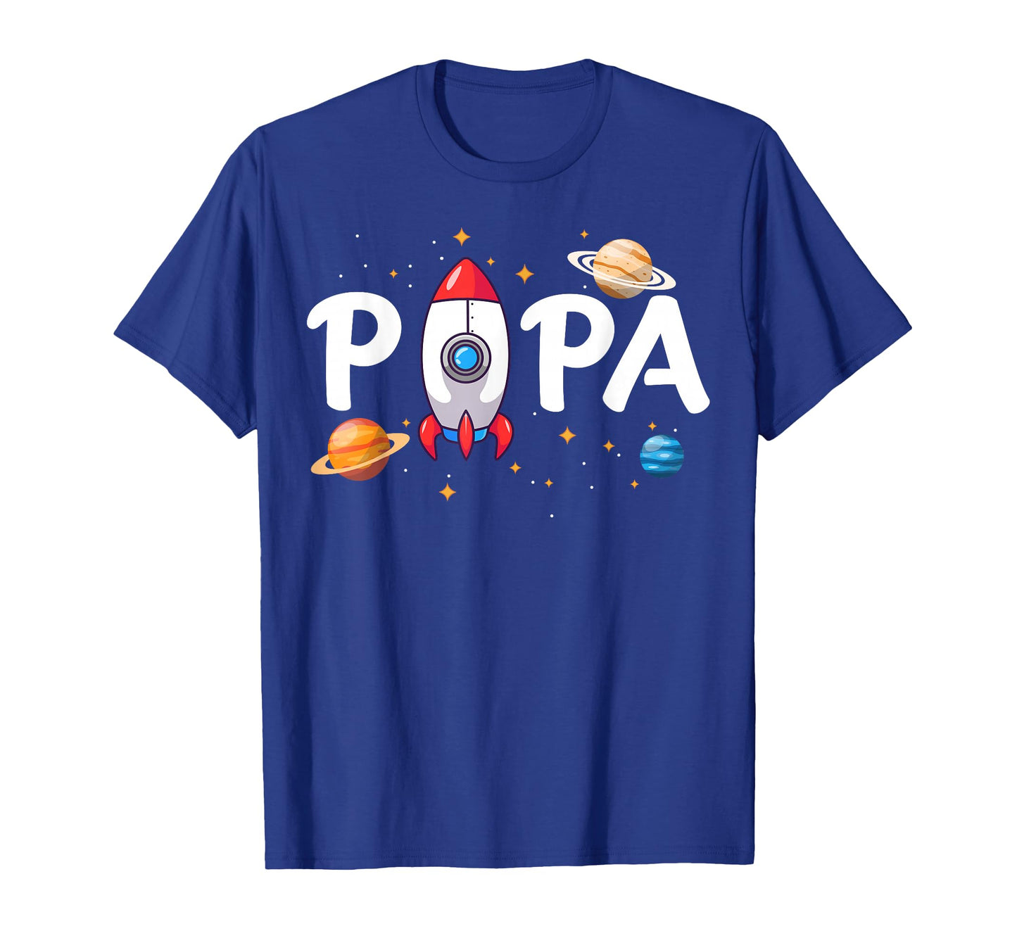 Papa of The Birthday Boy Space Astronaut 1st Birthday Family T-Shirt