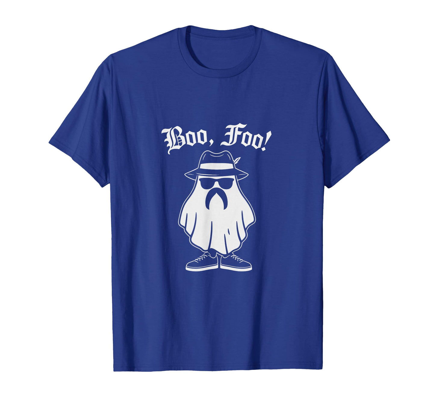 Boo Foo Funny Ghost Expression Design T-Shirt