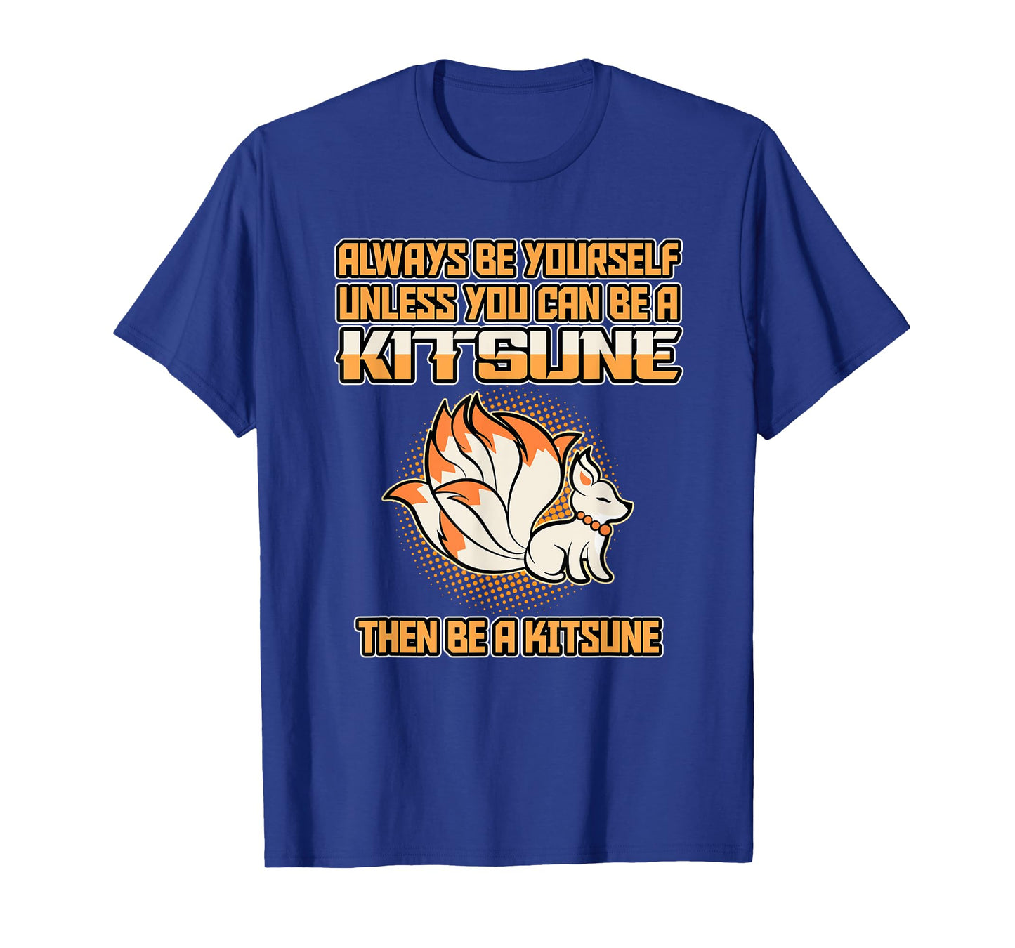 Japanese Fox Cute Funny Anime Kawaii Kitsune Kami Inari Fox T-Shirt