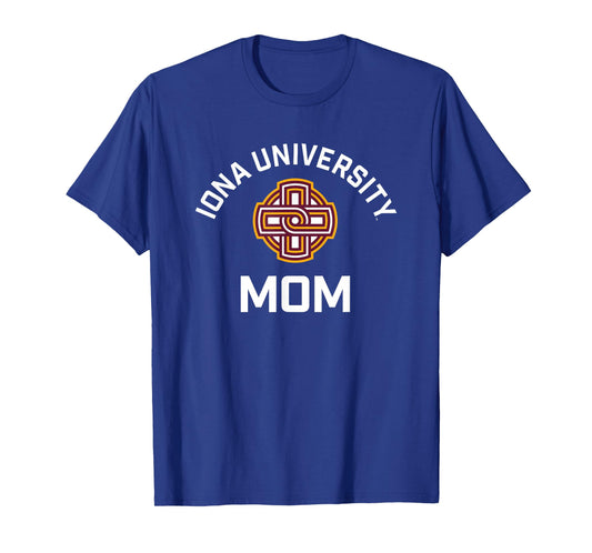 Iona University Gaels Arched Mom T-Shirt