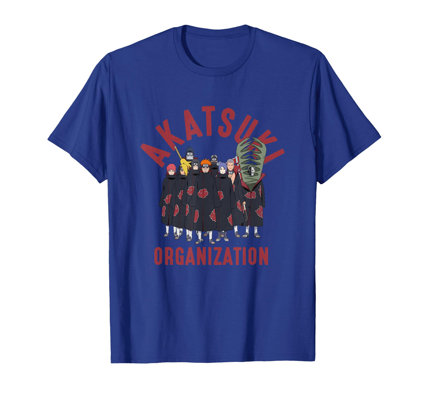 Naruto Shippuden Akatsuki Organization Anime T-Shirt