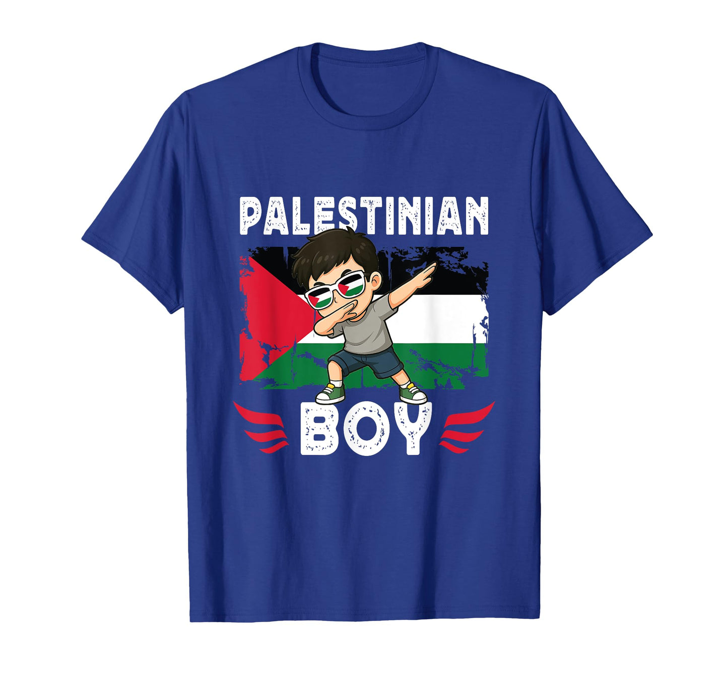 Palestinian Boy Dab Pose Palestinian Son Palestine Flag T-Shirt