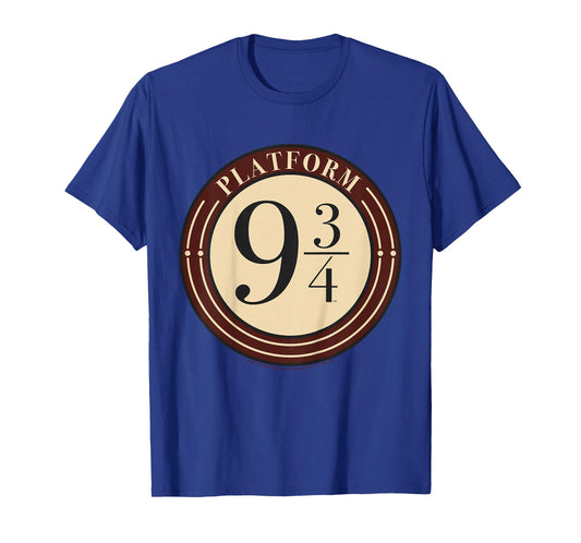 Kids Harry Potter Platform 9 &3/4 Simple Logo T-Shirt