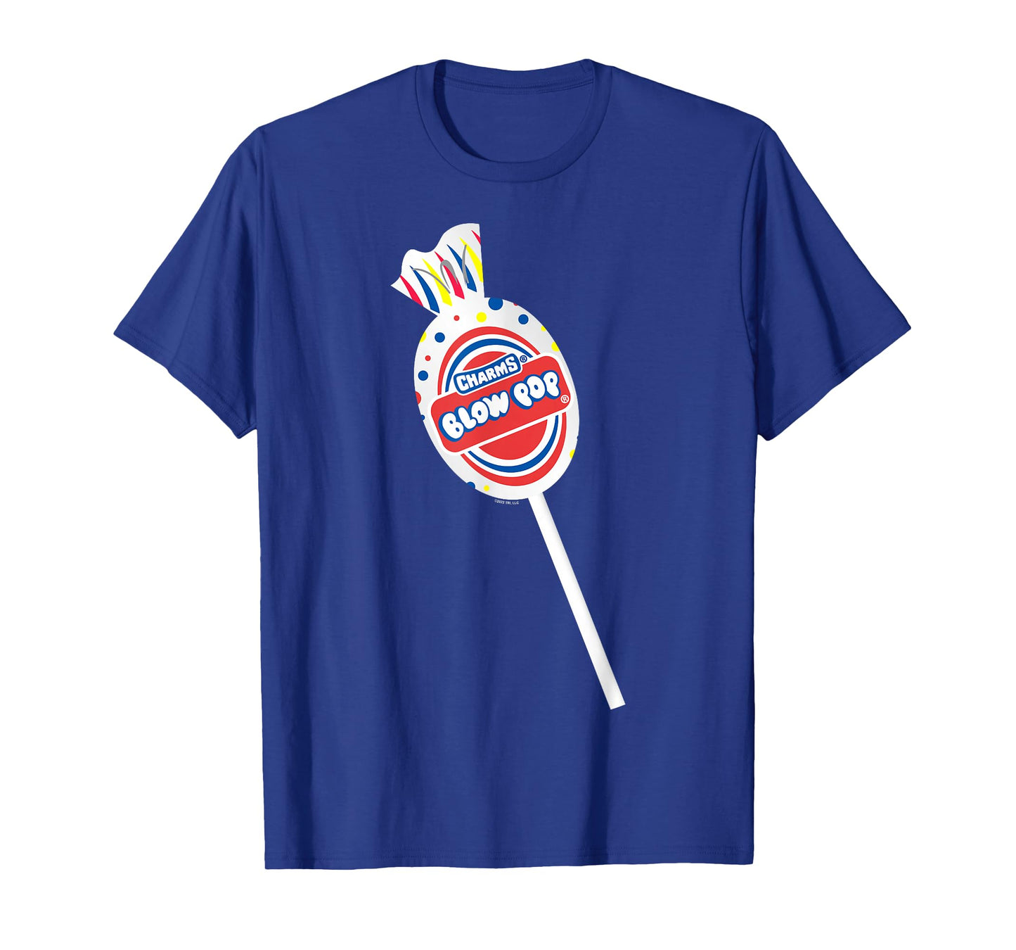 Charms Blow Pop Photo Real Lollipop Logo T-Shirt
