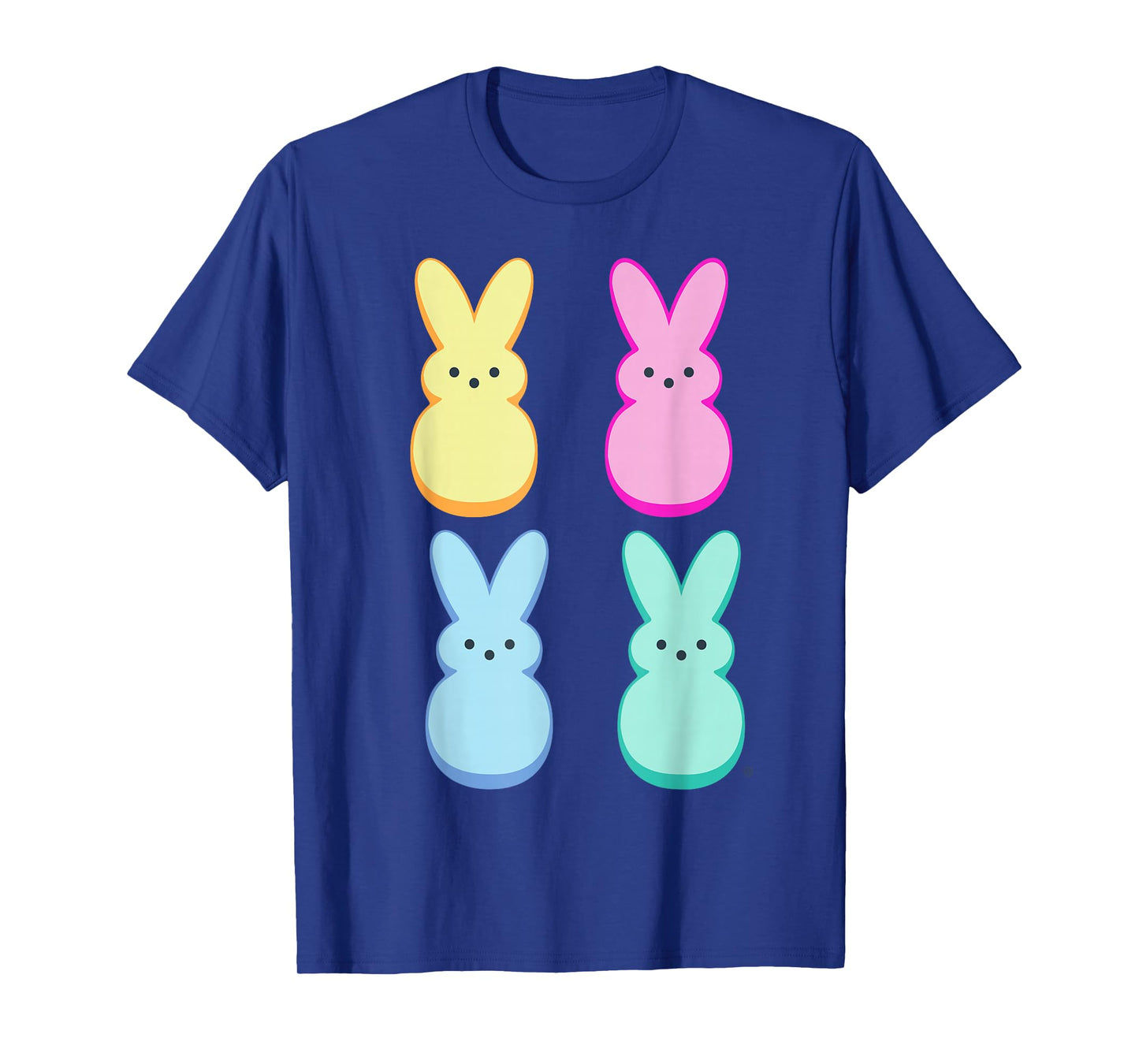 Peeps Easter Colorful Sugary Bunnies Squad T-Shirt