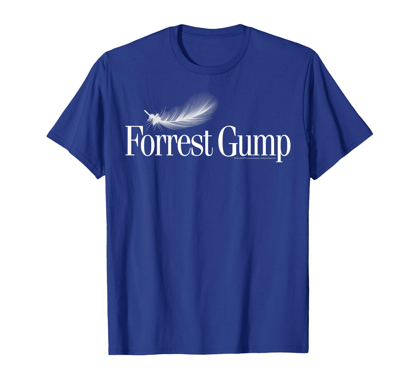 Forrest Gump Feather Title Logo T-Shirt