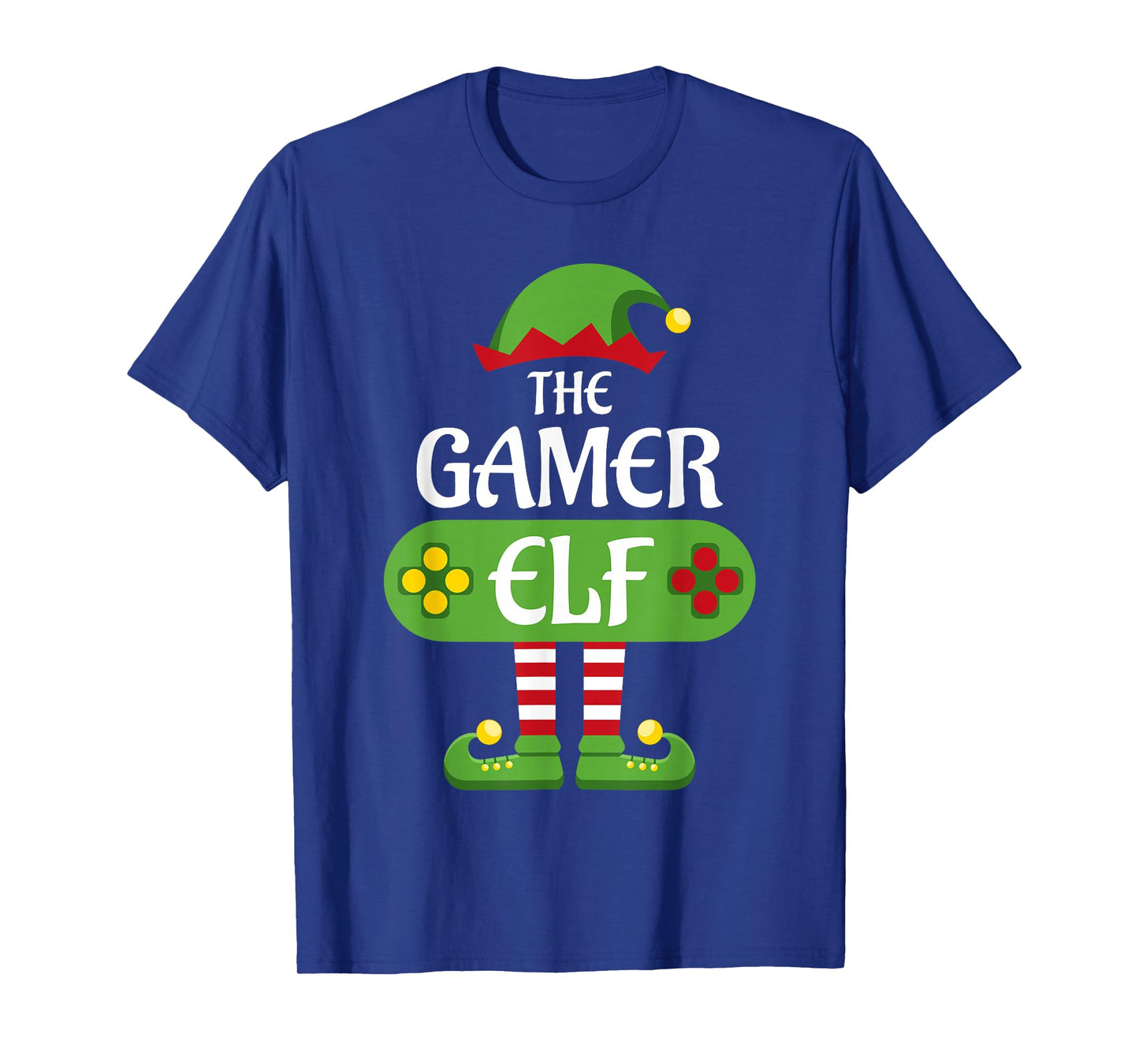 Gamer Elf Christmas Matching Group Family T-Shirt
