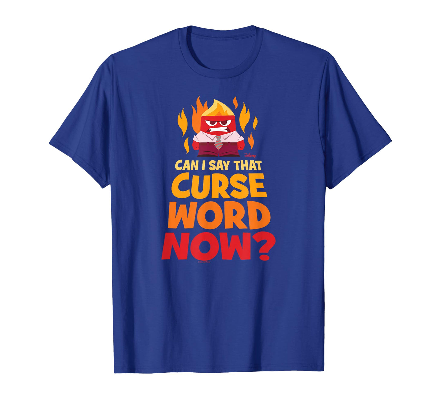 Inside Out - Anger Can I Say That Curse Word Now? T-Shirt