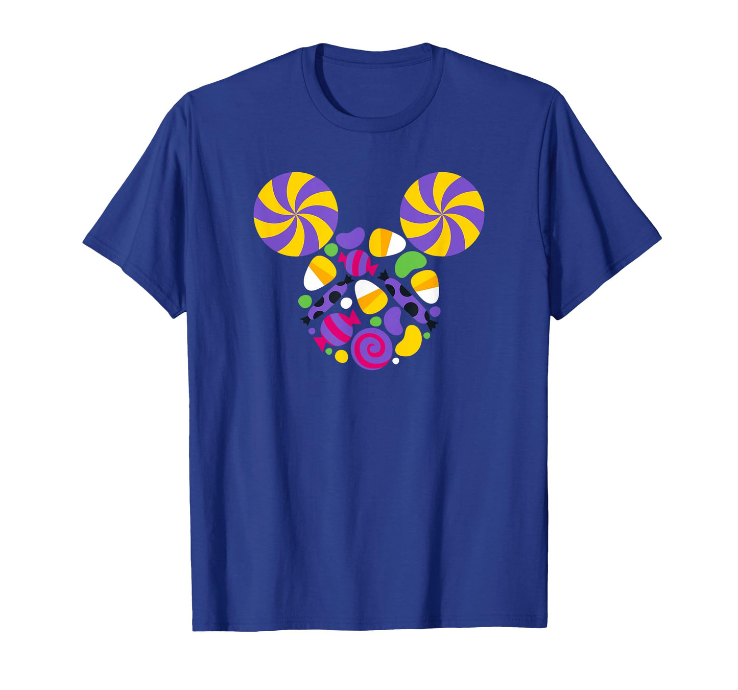 Disney Mickey and Friends Halloween Mickey Candy Face T-Shirt