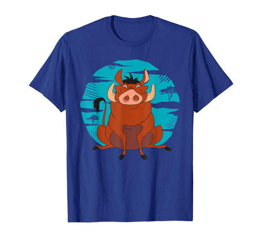Disney The Lion King Happy Pumbaa T-Shirt T-Shirt