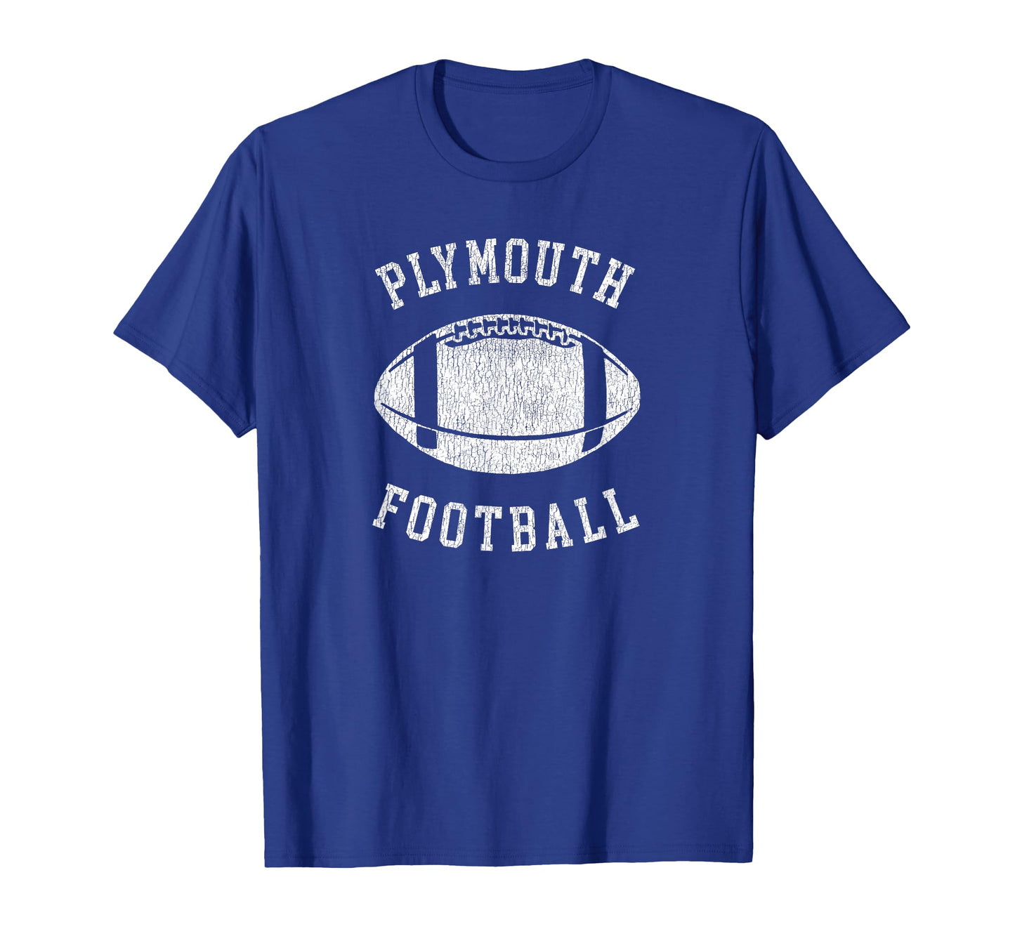 Plymouth Football Distressed Vintage 80's Throwback Classic T-Shirt