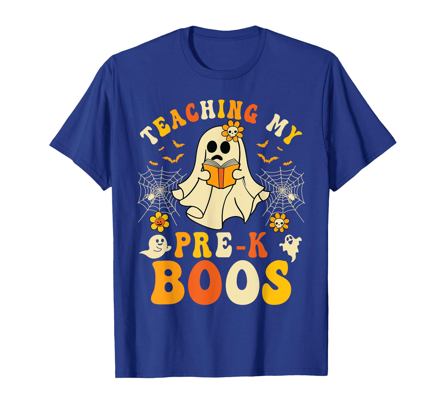 Teaching My Pre-K Boos Crew Teachers Halloween Ghost T-Shirt