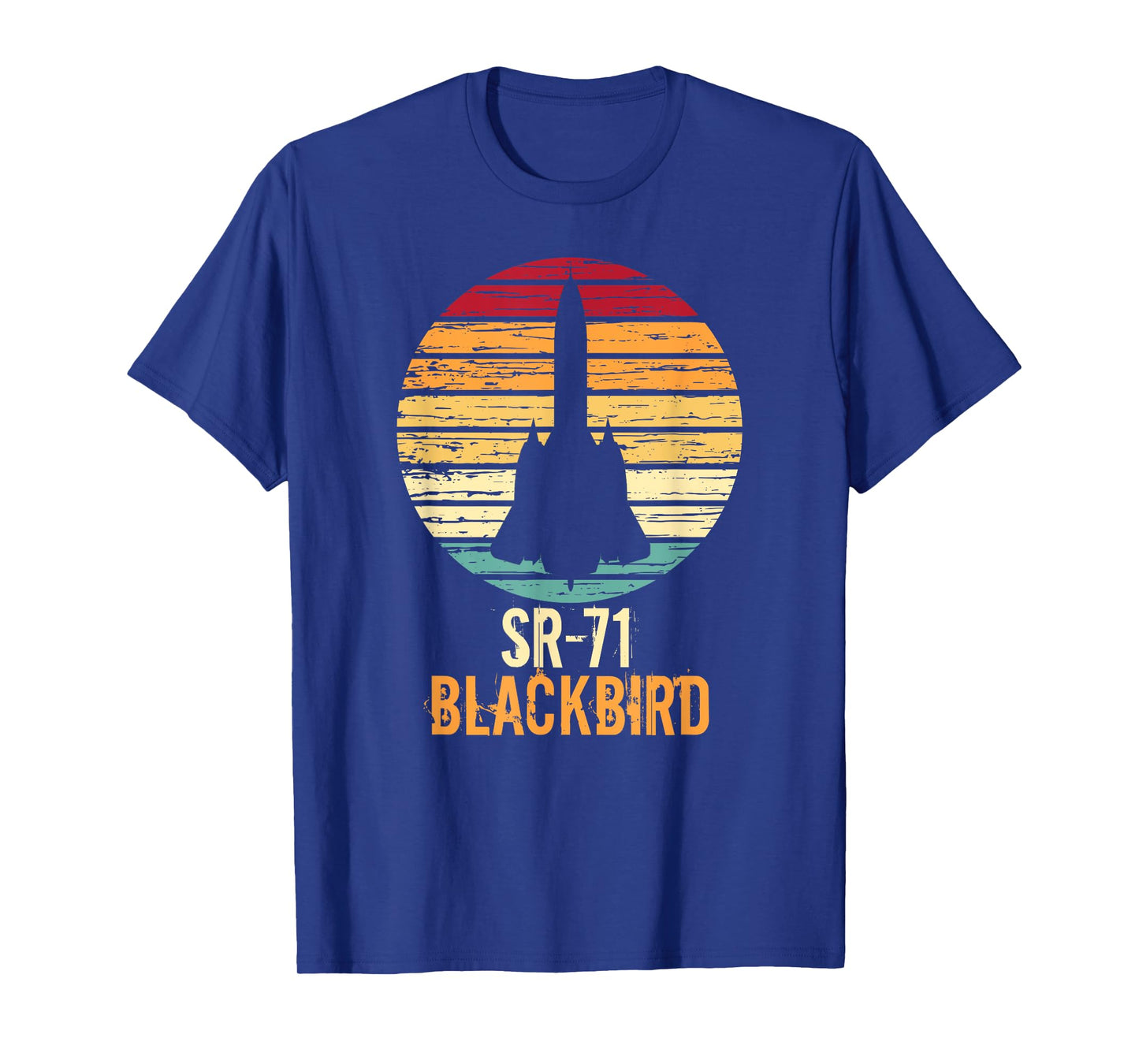 Vintage SR-71 Blackbird Military Aviation Aircraft T-Shirt