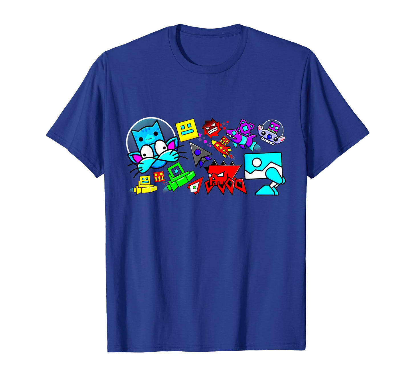Video Game Geometry Video Gamer Lover Dash T-Shirt
