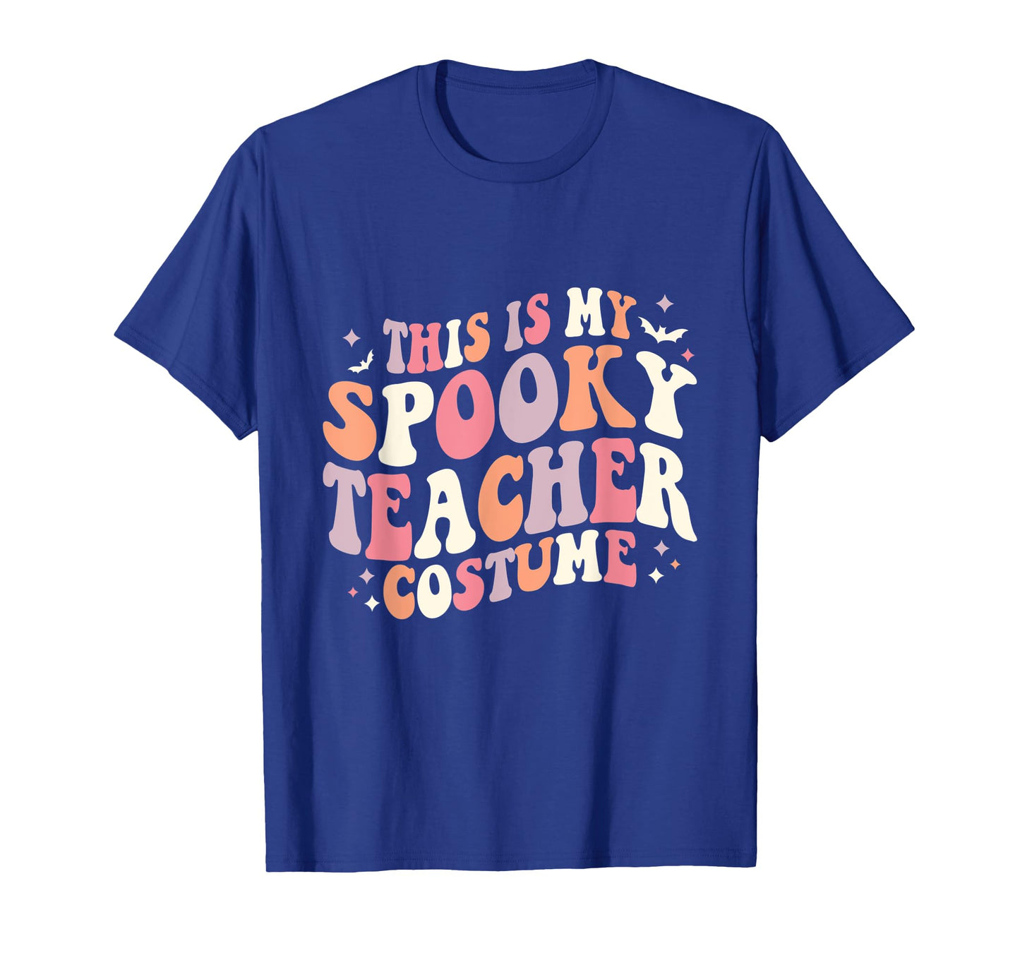 Retro Halloween This is my Spooky School Teacher Costume T-Shirt