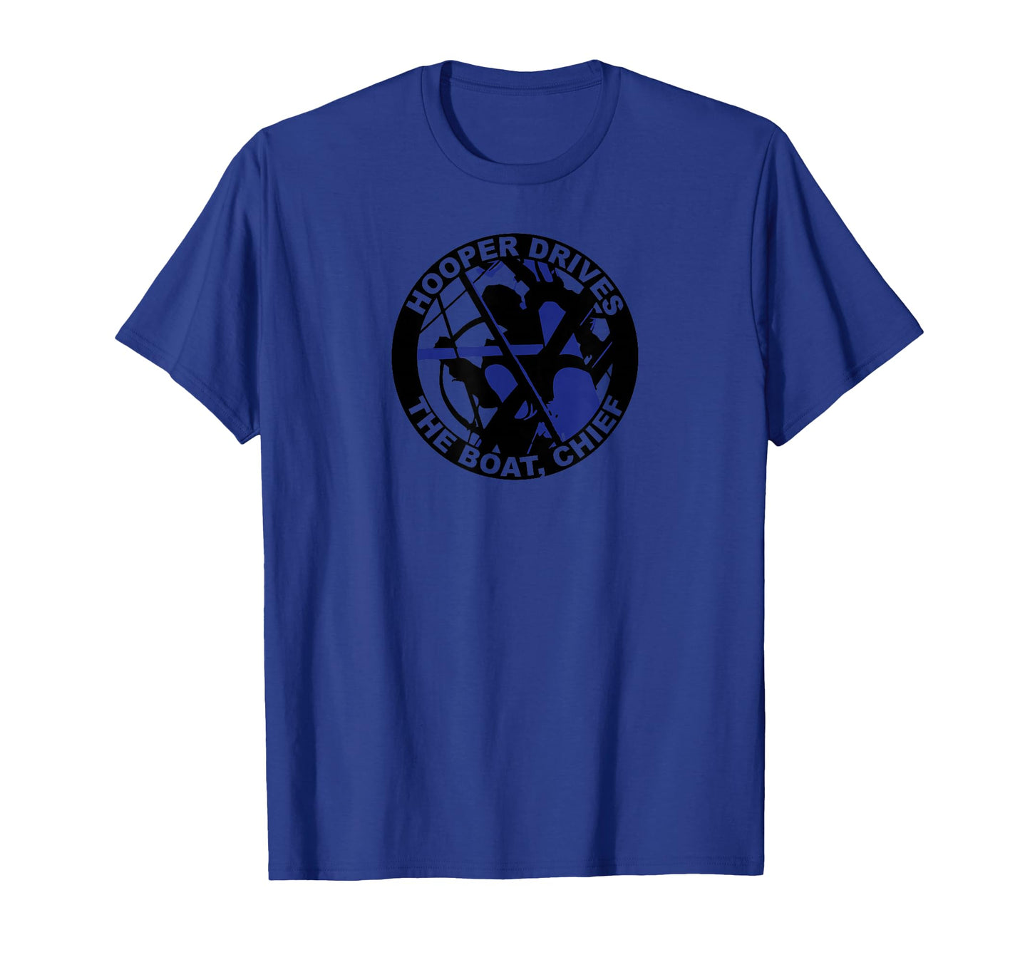 Hooper Drives The Boat Chief - Jaws T-Shirt
