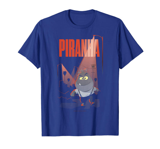 The Bad Guys Mr. Piranha City Street Light T-Shirt