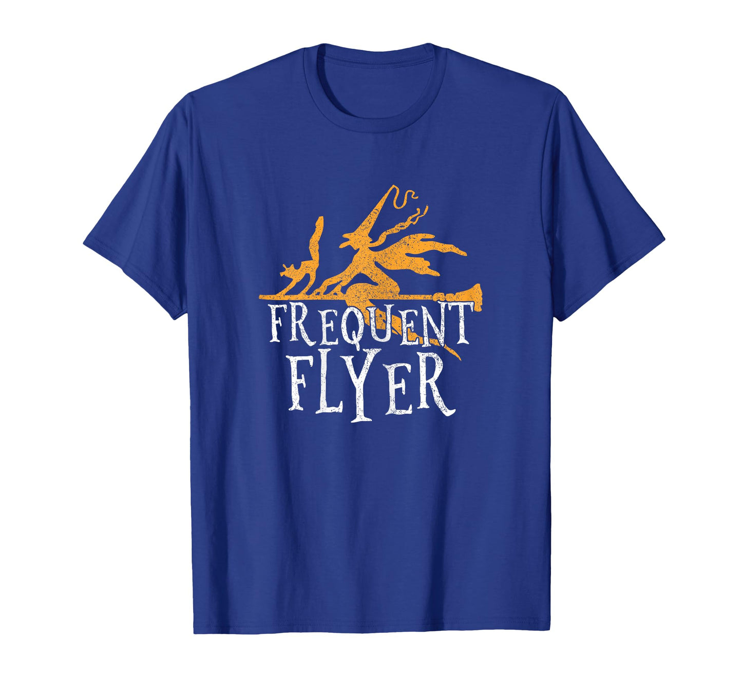 Frequent Flyer T-Shirt Funny Witch Halloween Party Outfit T-Shirt