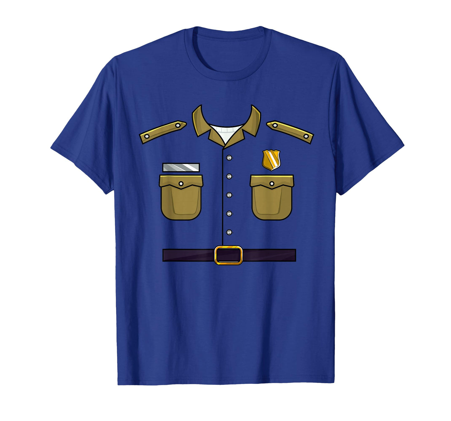 Forest Park Ranger Easy Lazy Funny Halloween Costume Cosplay T-Shirt
