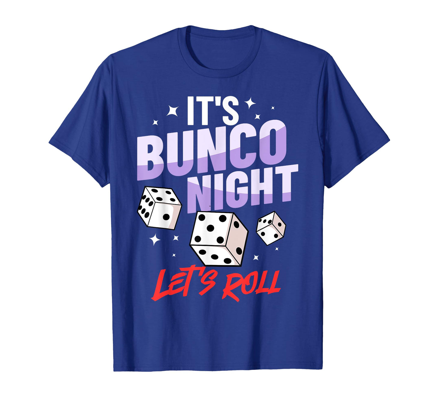 Bunco Dice Game Rules Night Party T-Shirt