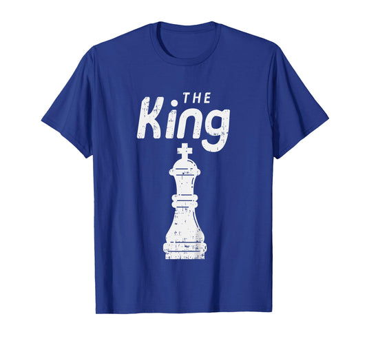 Kids Chess Piece The King Shirt Halloween Group Matching Costume T-Shirt