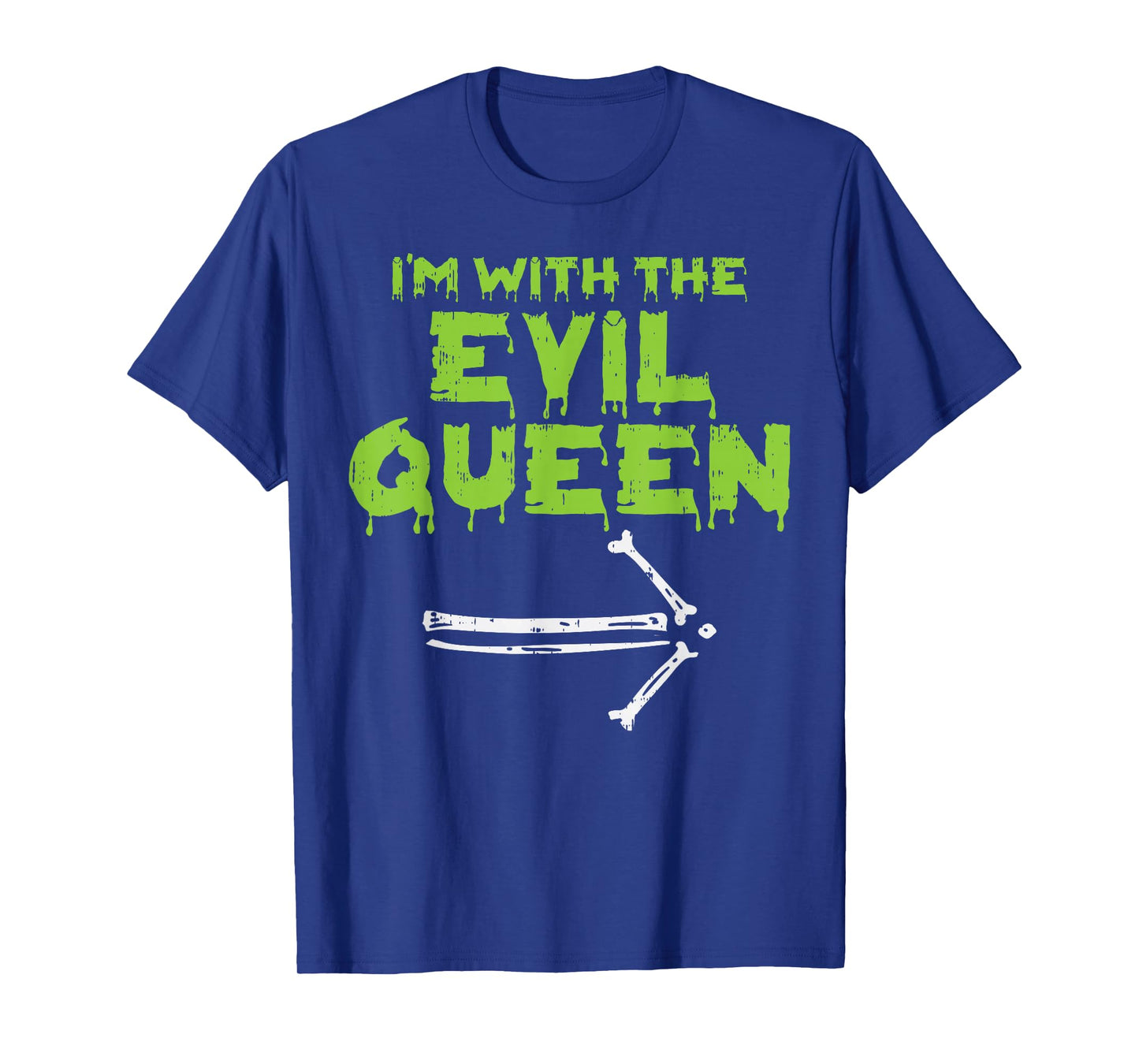 Im With The Evil Queen Matching Couple Halloween Costume Him T-Shirt