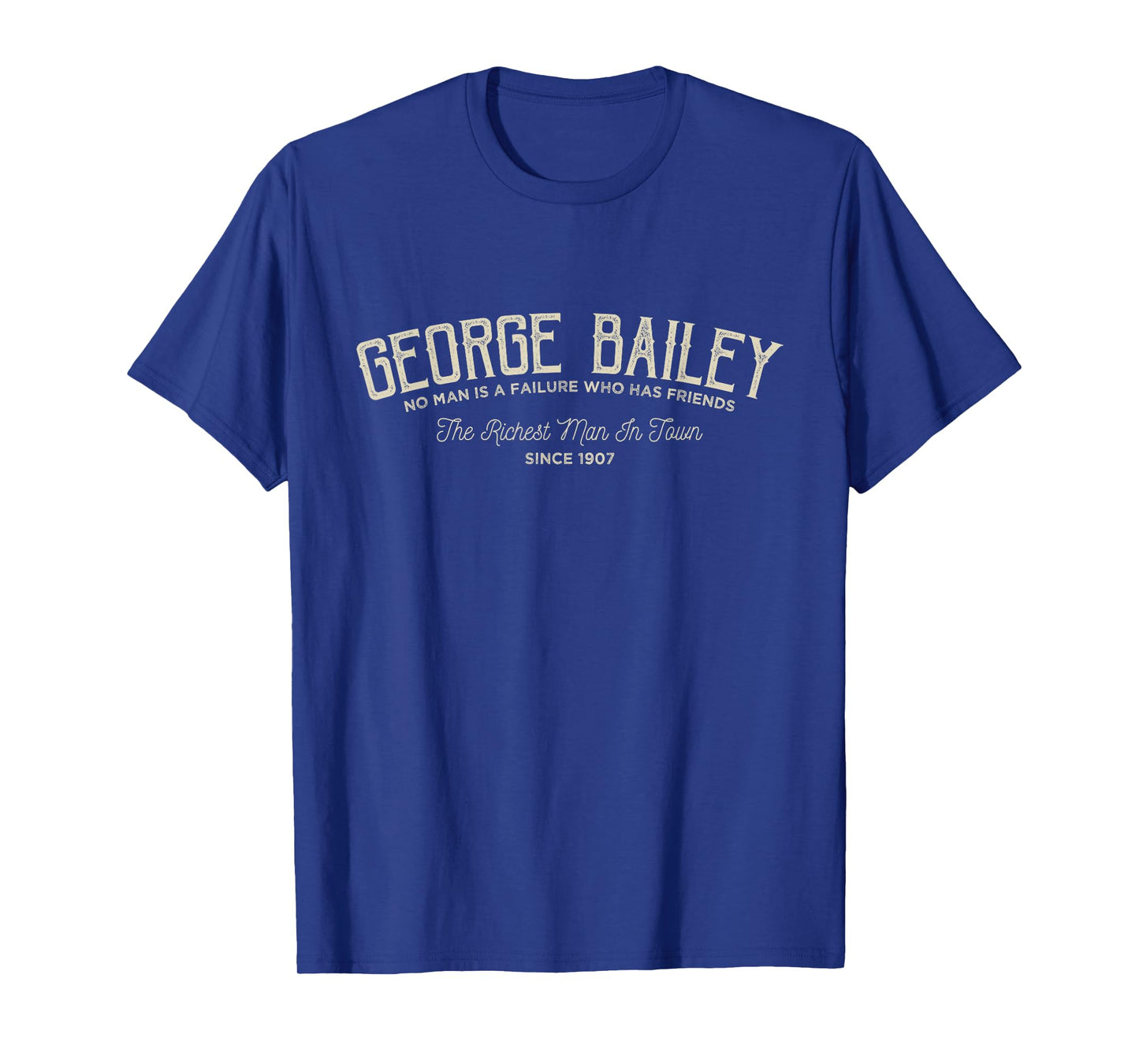 Title: George Bailey, The Richest Man in Town T-Shirt