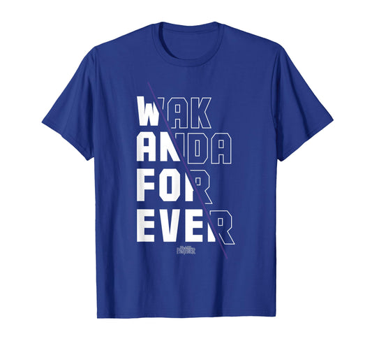Marvel Black Panther Wakanda Forever Divided T-Shirt T-Shirt