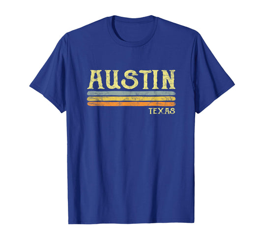 Vintage Austin Texas Tx T-Shirt Retro Love Gift Souvenir T-Shirt