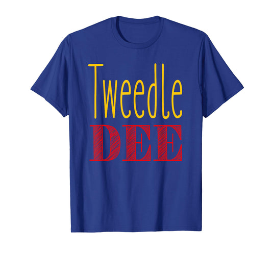 Tweedle Dee T-Shirt Halloween Costume Tee T-Shirt