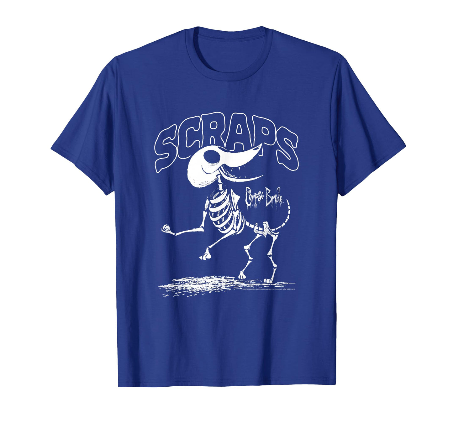 Corpse Bride Scraps Skeleton Dog Movie T-Shirt