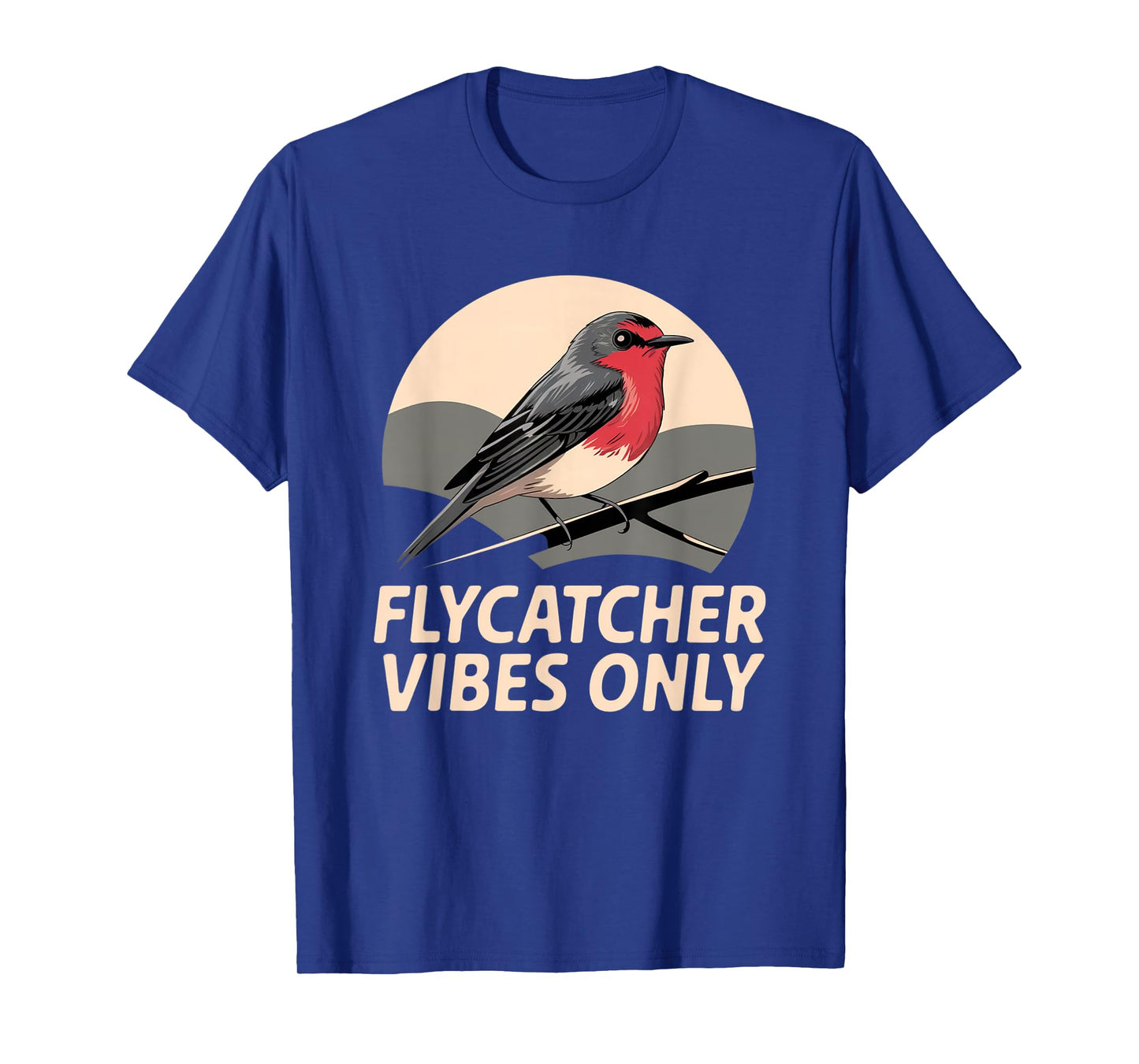 Vermilion Flycatcher – Stunning Passerine Bird Design T-Shirt