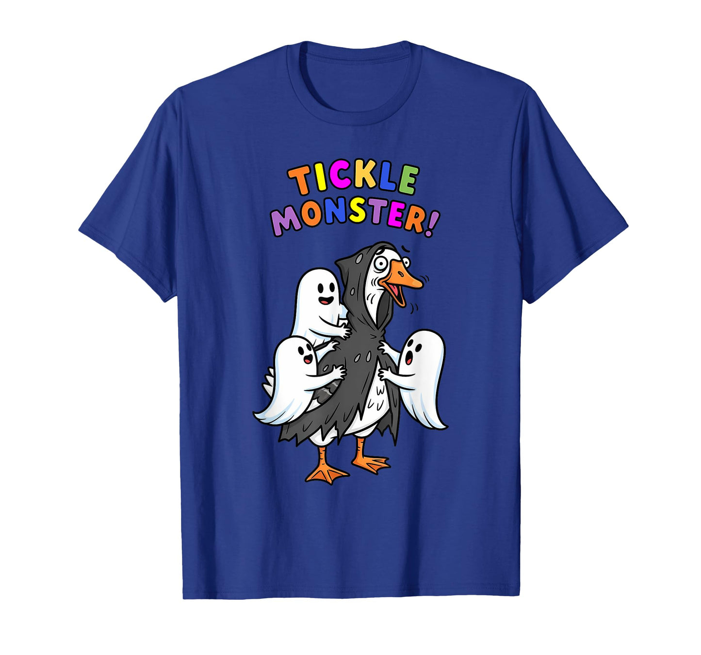 Tickle Monster Funny Silly Goose Halloween Costume for Kids T-Shirt