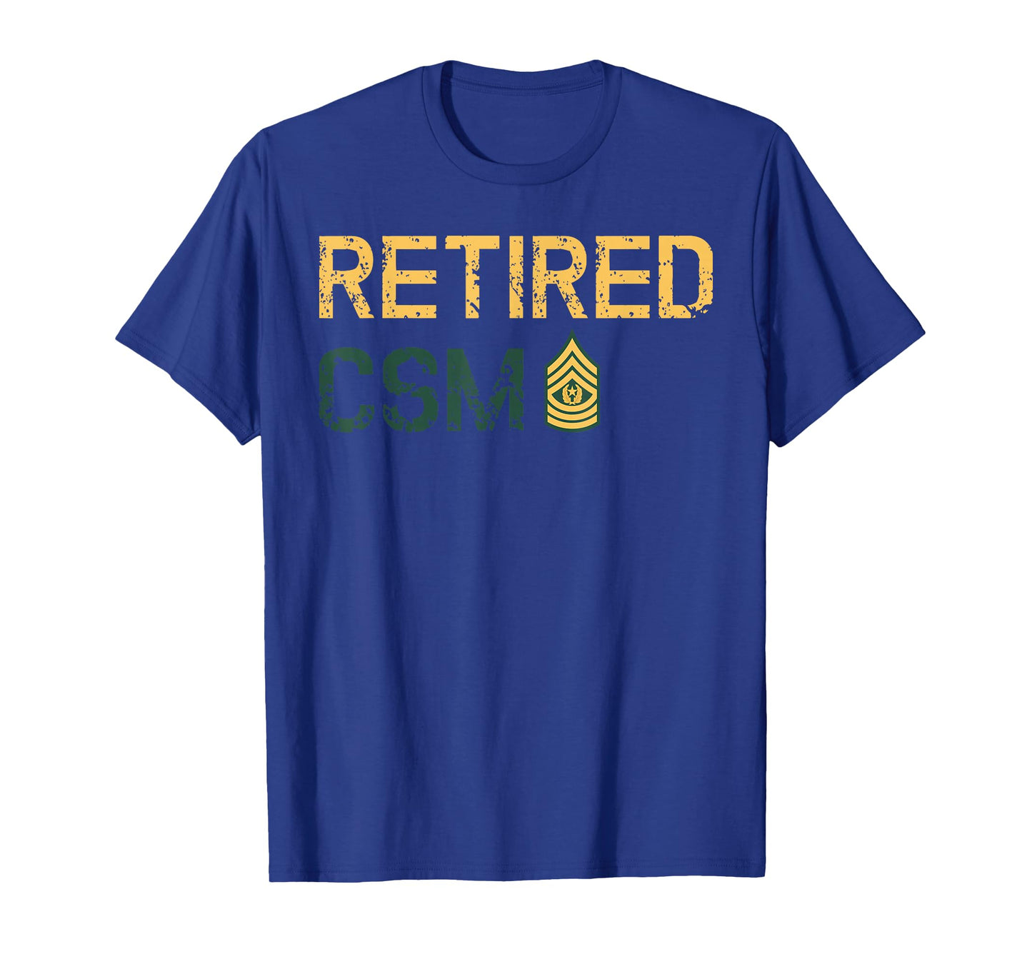 Retired Command Sergeant Major CSM Patriot freedom T-Shirt