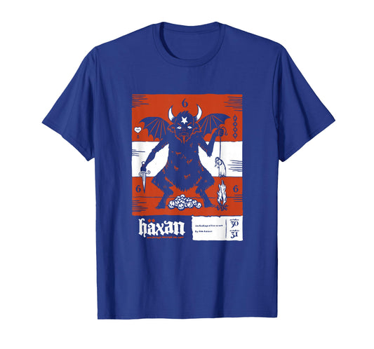 Häxan (1922) Movie Poster Devil Satan Sabbath Silent Film T-Shirt