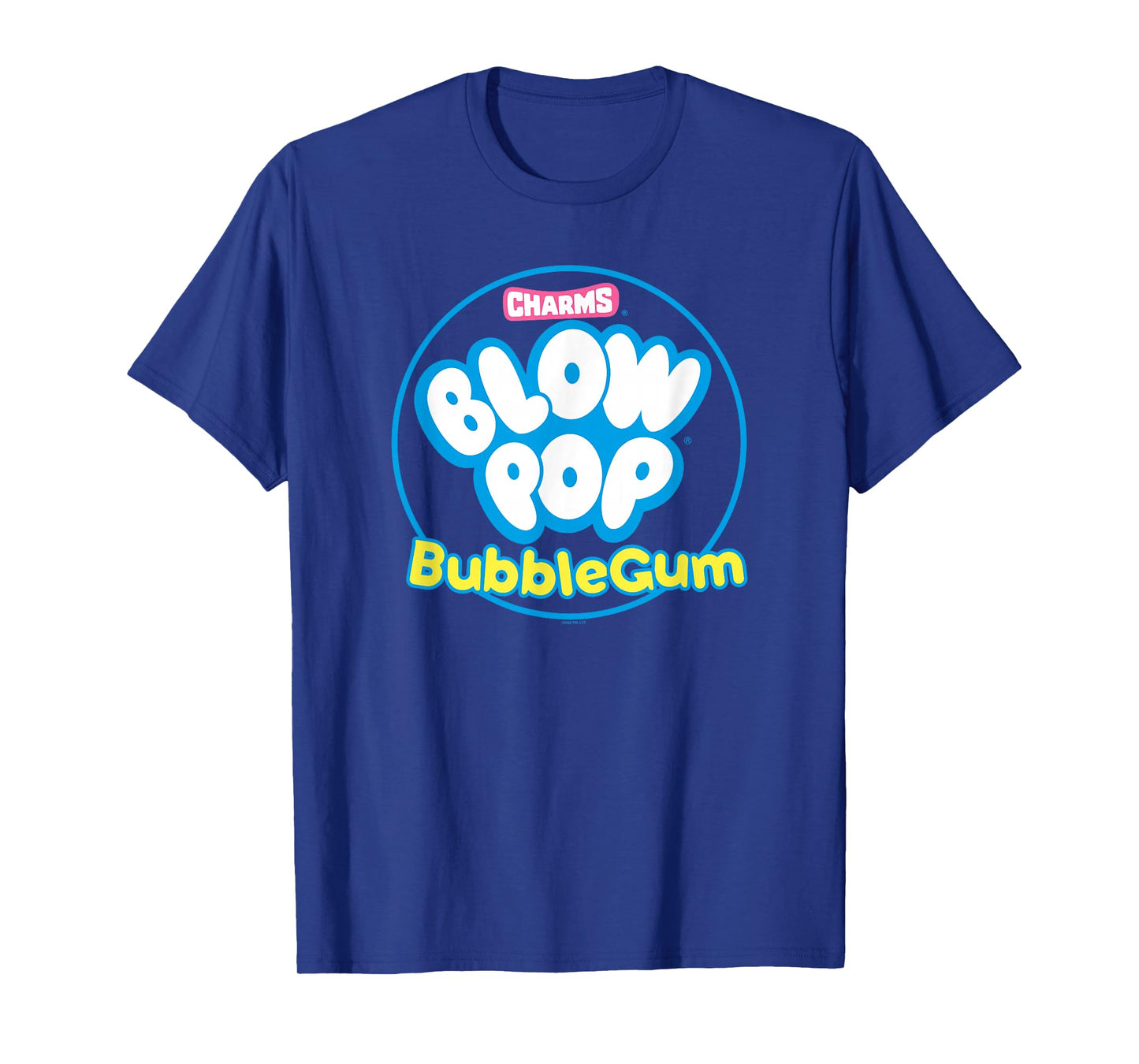 Charms Blow Pop Bubble Gum Circle Logo V-2 T-Shirt
