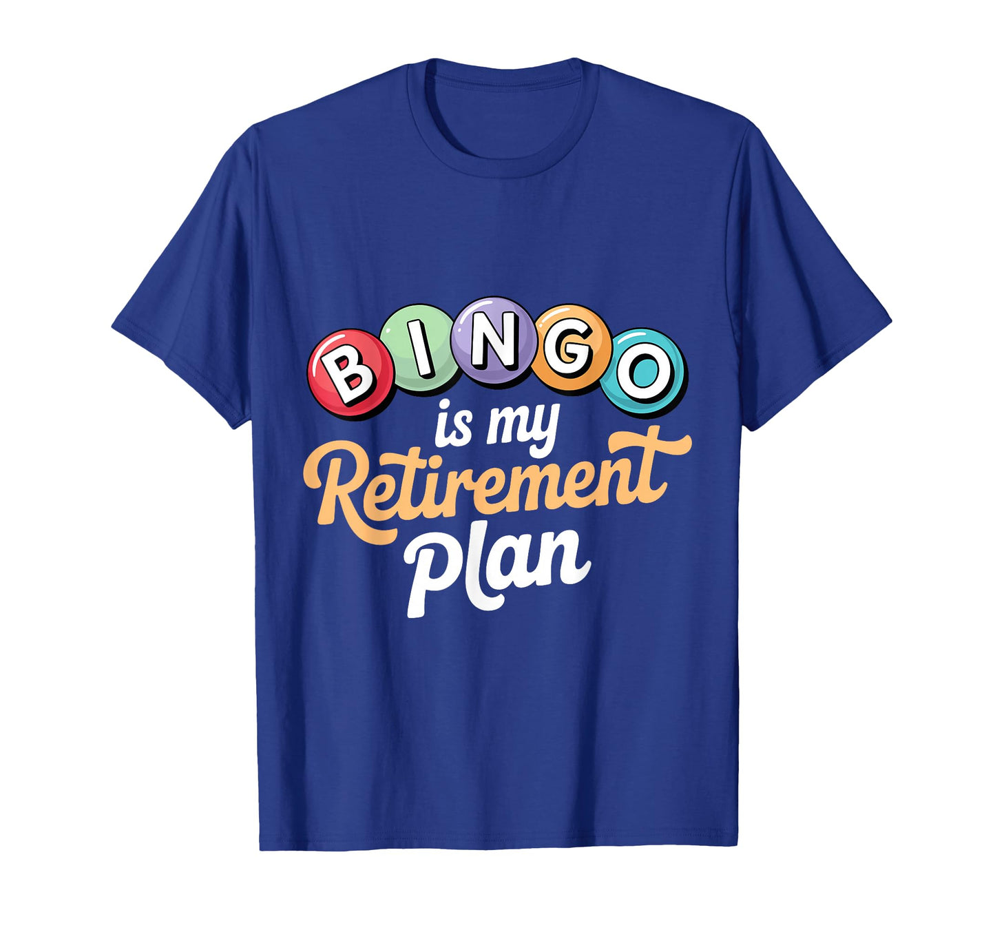 Retirement Bingo Game Design for Retired Bingo Player T-Shirt