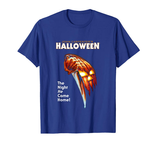 Halloween Pumpkin The Night He Came Home T-Shirt