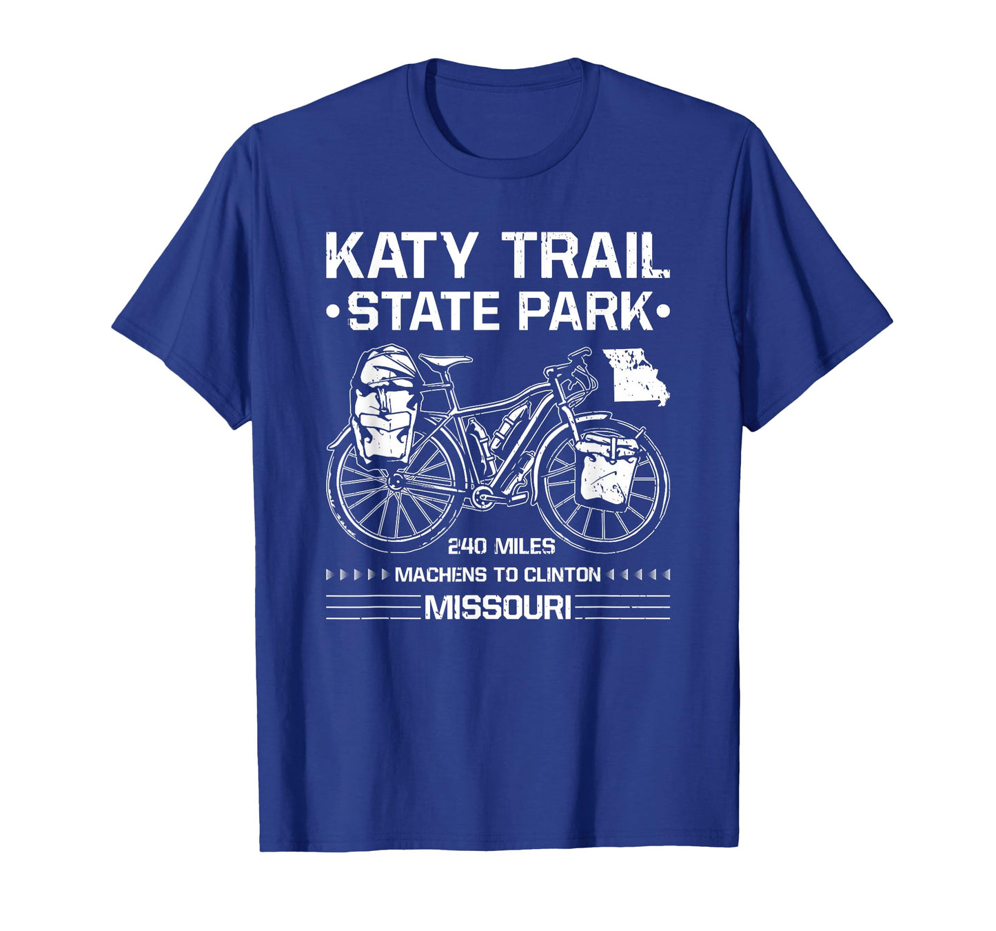 Katy Trail State Park Missouri Cycling Hiking Bike Midwest T-Shirt