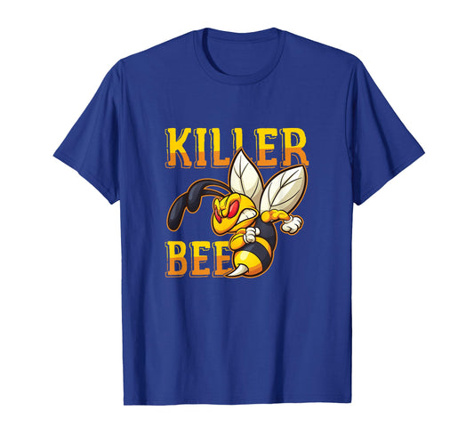 Awesome Killer Bee Hornet Yellowjacket Honeybee Lover T-Shirt Small