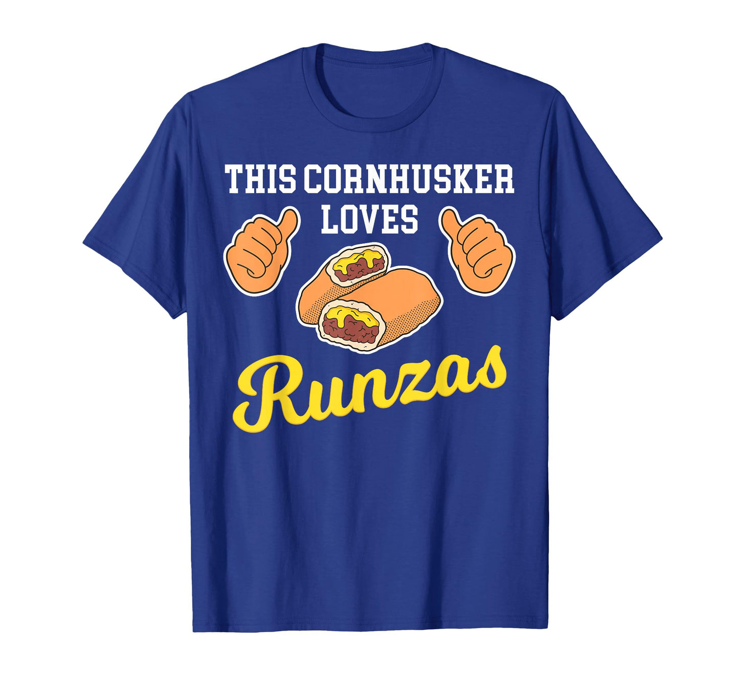 Thumbs Nebraska Sandwich Runza T-Shirt