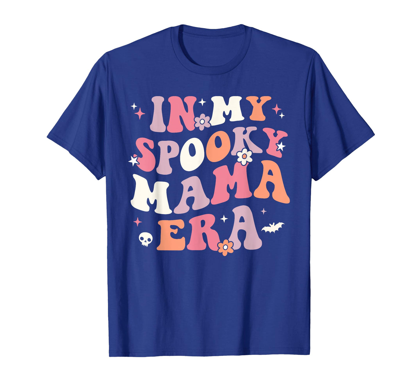 In My Spooky Mama Era Retro Halloween Witchy One Spooky Mom T-Shirt