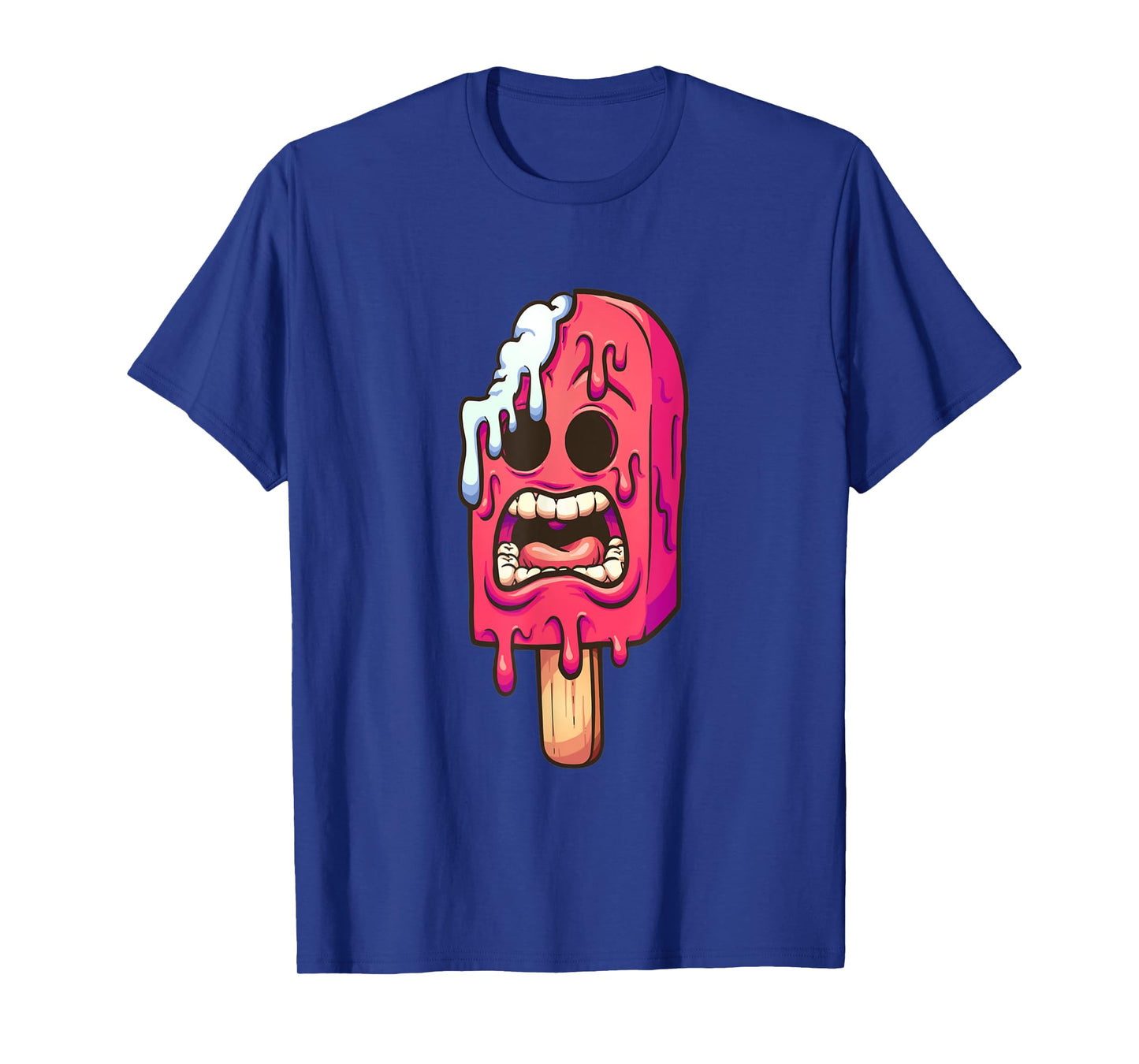 Melting zombie ice popsicle Halloween costume Gifts T-shirt
