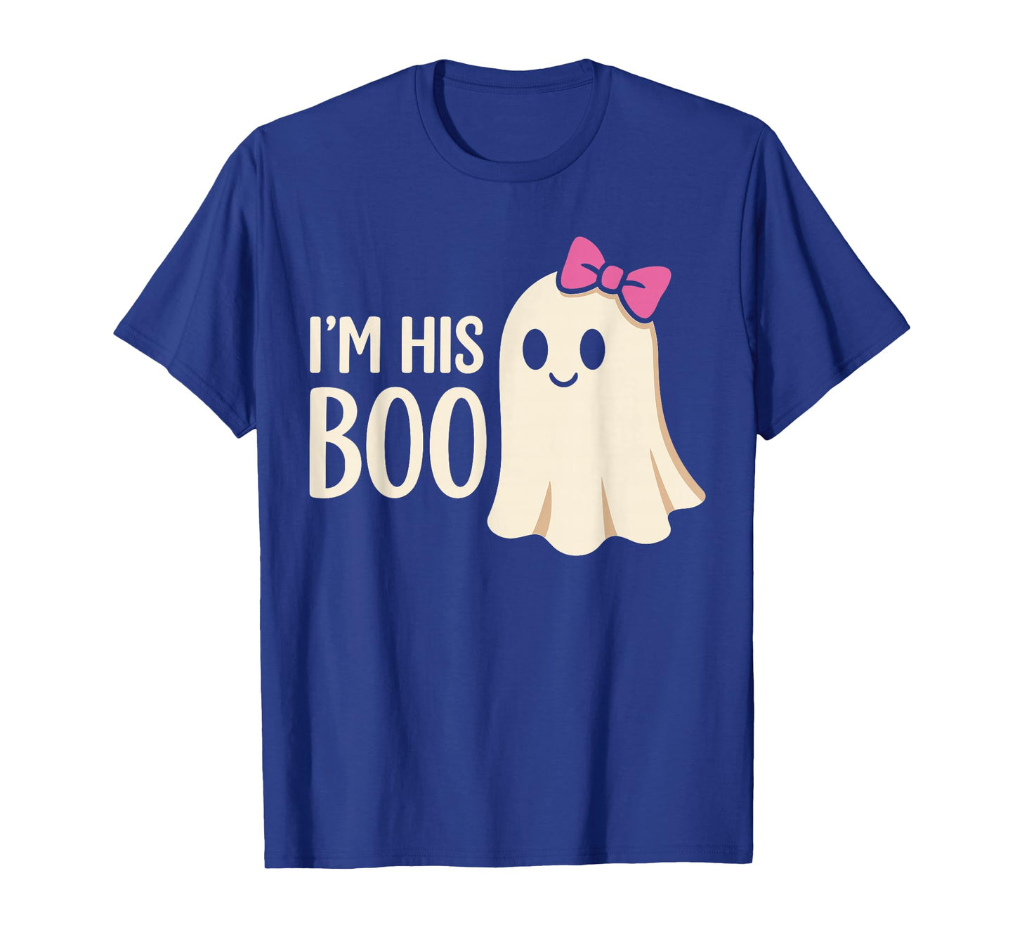 Halloween His and Hers Matching Outfits, Ghost I'm His Boo T-Shirt